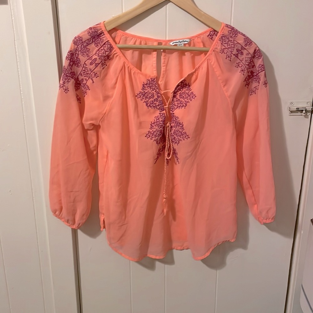 3/4 sleeve shirt